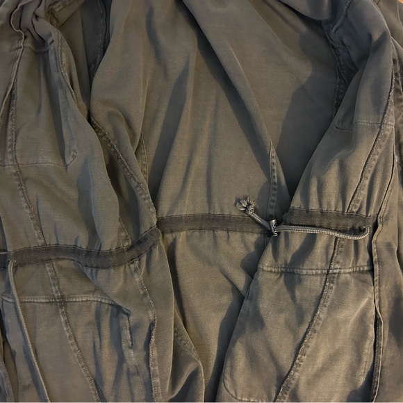 💕 Host Pick 💕 Free People Not Your Brother’s Surplus Jacket, Army Green, Small - Picture 6 of 6